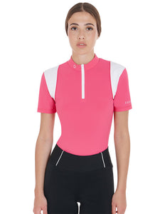 Polo da donna fucsia Equestro shop del cavallo