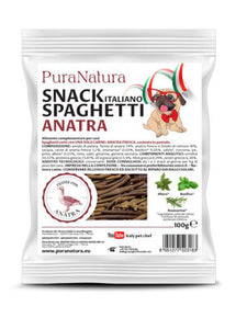 Snack con anatra per cani Pura Natura shop del cavallo