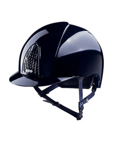 Casco KEP Smart Polish blu visiera stretta shop del cavallo