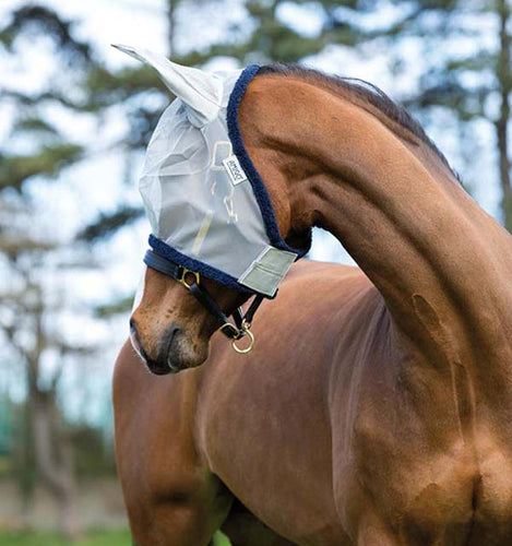 Maschera antimosche a rete fine shop del cavallo