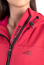 Carica l&#39;immagine nel visualizzatore di Gallery, Felpa da donna full zip con cappuccio modello &quot;Caliec&quot; Equiline shop del cavallo
