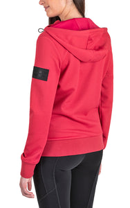 Felpa da donna full zip con cappuccio modello "Caliec" Equiline shop del cavallo