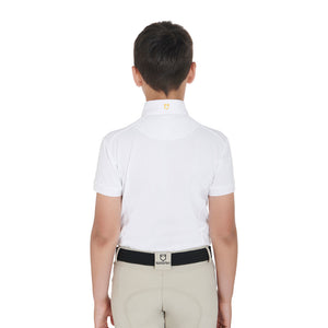 Polo da concorso bambino Equestro (maniche corte) shop del cavallo