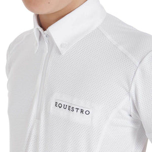 Polo da concorso bambino Equestro (maniche corte) shop del cavallo