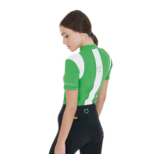 Polo da donna verde menta Equestro shop del cavallo