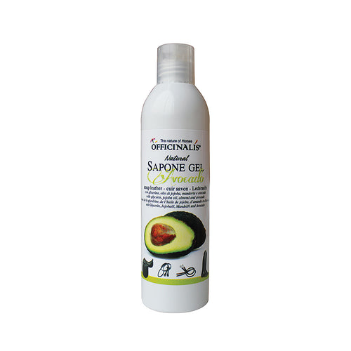 Gel soap leather all'avocado Officinalis shop del cavallo