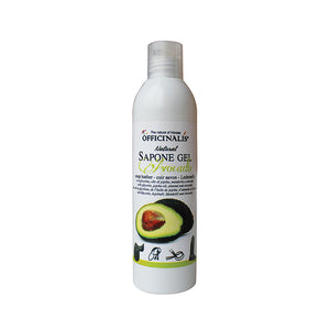 Gel soap leather all'avocado Officinalis shop del cavallo
