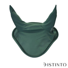 Carica l&#39;immagine nel visualizzatore di Gallery, Sottosella con cuffietta modello &quot;Orchidea&quot; Verde foresta D·ISTINTO shop del cavallo
