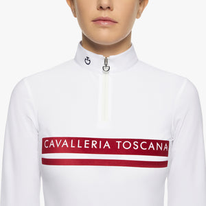 Top concorso da bambina a maniche lunghe Cavalleria Toscana shop del cavallo