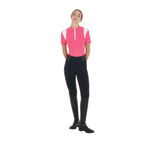 Polo da donna fucsia Equestro shop del cavallo