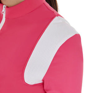 Polo da donna fucsia Equestro shop del cavallo