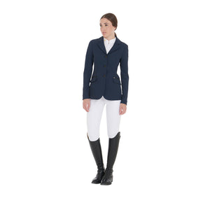 Giacca concorso da donna blu Equestro shop del cavallo