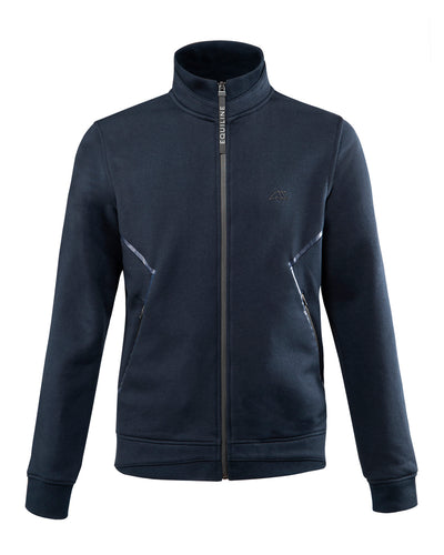 Felpa da uomo full zip Equiline shop del cavallo