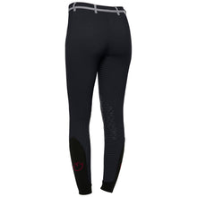 Load image into Gallery viewer, Pantaloni Cavalleria Toscana donna con pois traforati blu shop del cavallo
