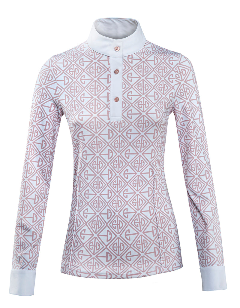Polo da concorso donna (manica lunga) shop del cavallo