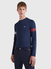 Carica l&#39;immagine nel visualizzatore di Gallery, Maglia da uomo a maniche lunghe Desert Sky performace Tommy Hilfiger shop del cavallo
