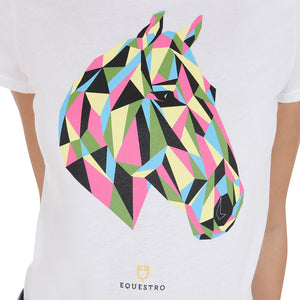 T-shirt da donna Equestro shop del cavallo