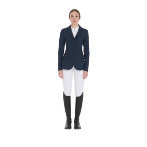 Giacca concorso da donna blu Equestro shop del cavallo