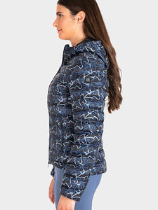 Piumino donna Ultra Light Ecre Allover shop del cavallo