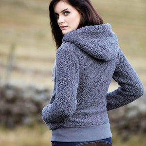Pile con cappuccio donna shop del cavallo