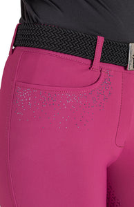 Pantaloni da donna full grip ginocchio "Giaiaf" Equiline shop del cavallo