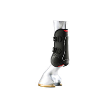 Load image into Gallery viewer, Stinchiere Carbon air nero velcro tendon shop del cavallo
