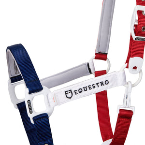 Capezza "Flaggy" in nylon con lunghina shop del cavallo