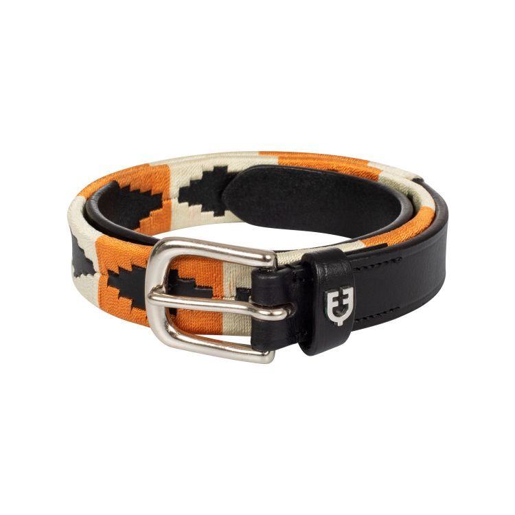 Cintura con ricami a contrasto Equestro shop del cavallo