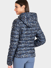 Carica l&#39;immagine nel visualizzatore di Gallery, Piumino donna Ultra Light Ecre Allover shop del cavallo
