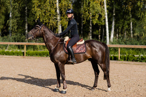 Sottosella da salto Mahogany Equestrian Stockholm shop del cavallo