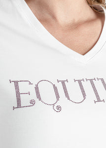 T-shirt da donna modello "Gigerg" Equiline shop del cavallo
