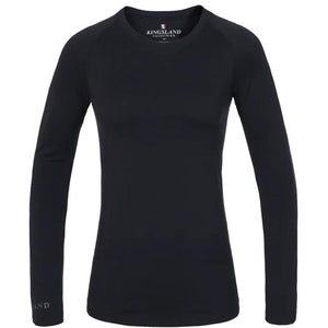 Maglia allenamento da donna a maniche lunghe Kingsland shop del cavallo